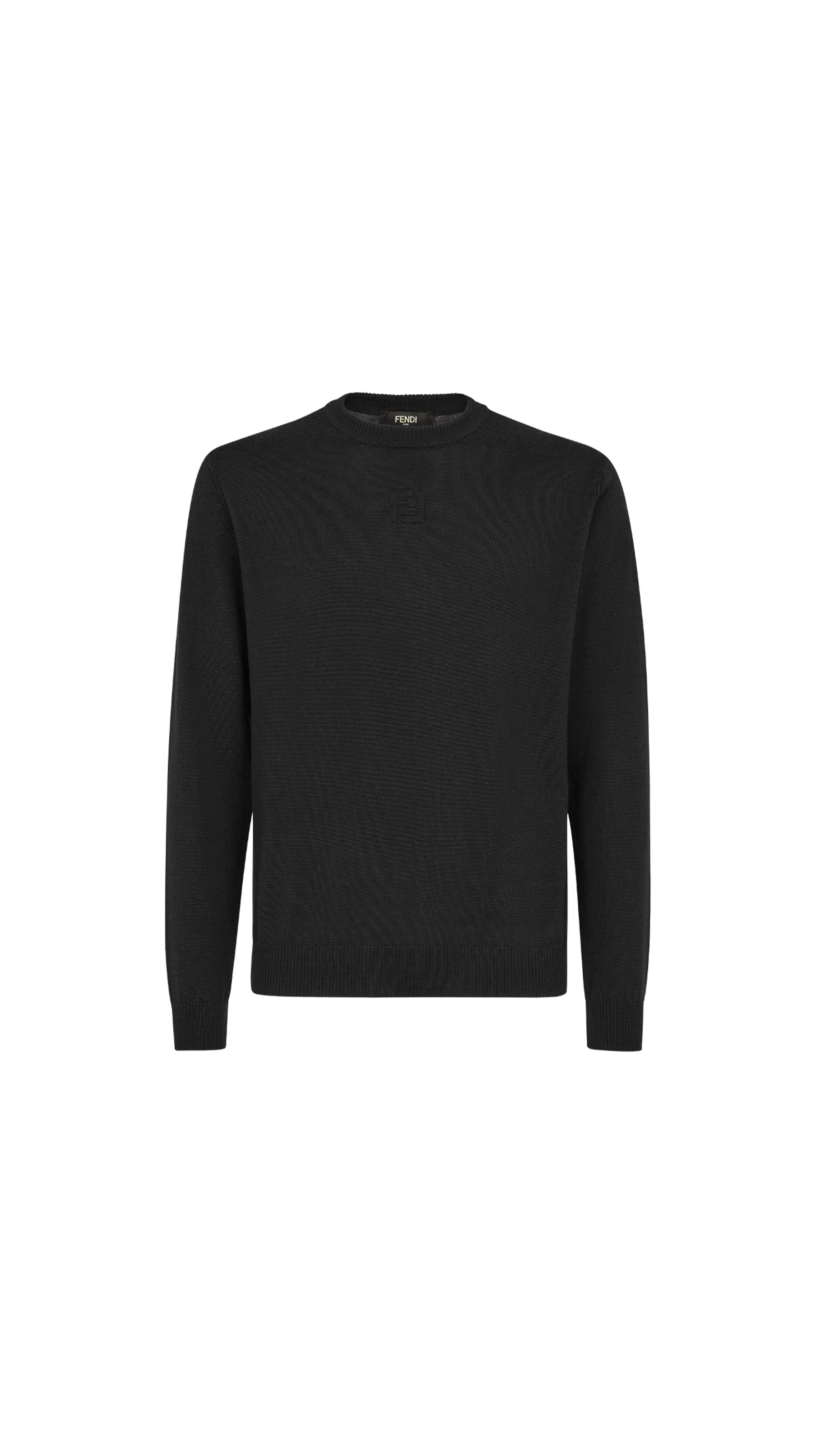 Wool Pullover - Black