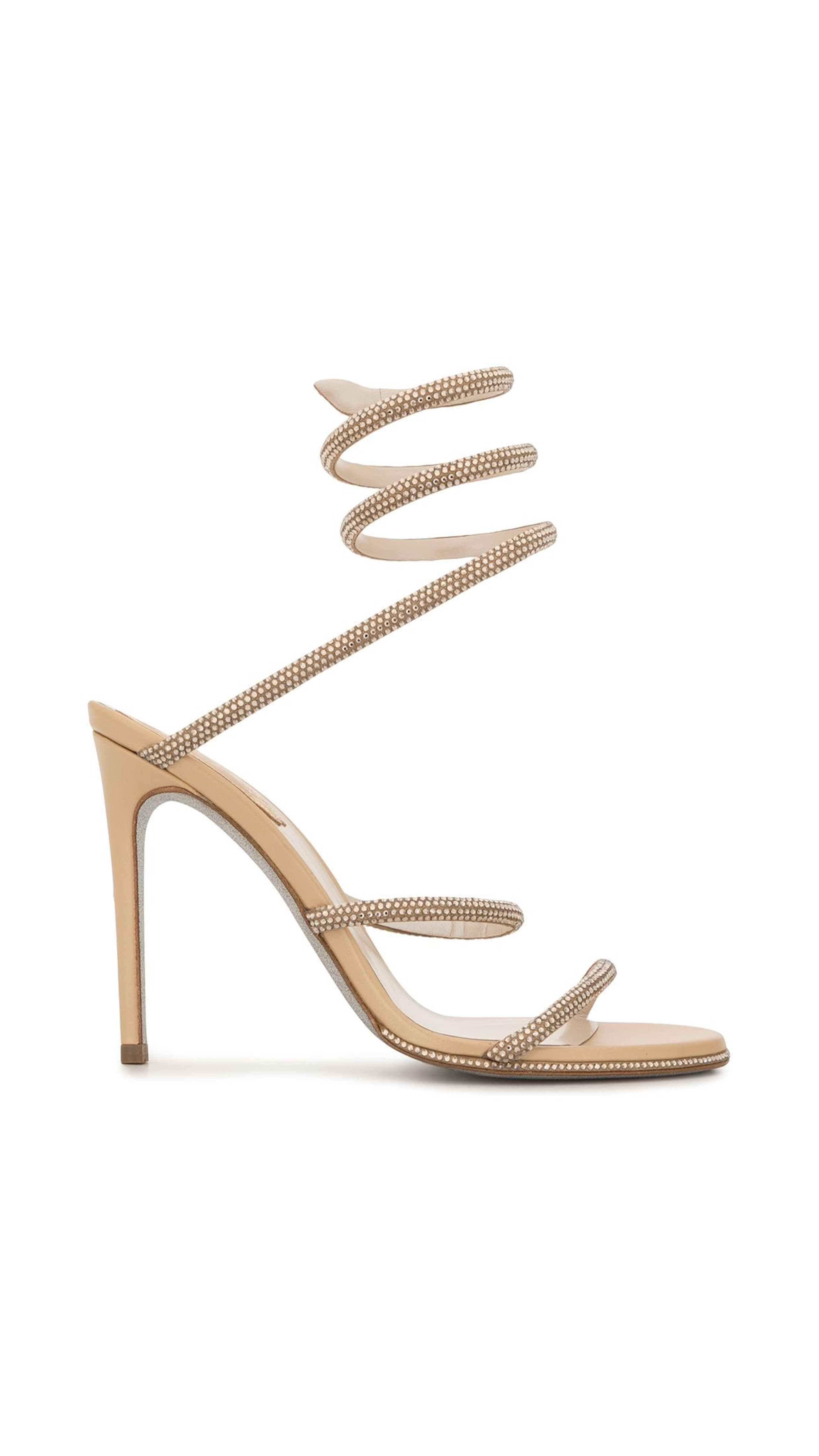 Elegant Evening Sandals Cleo - Beige