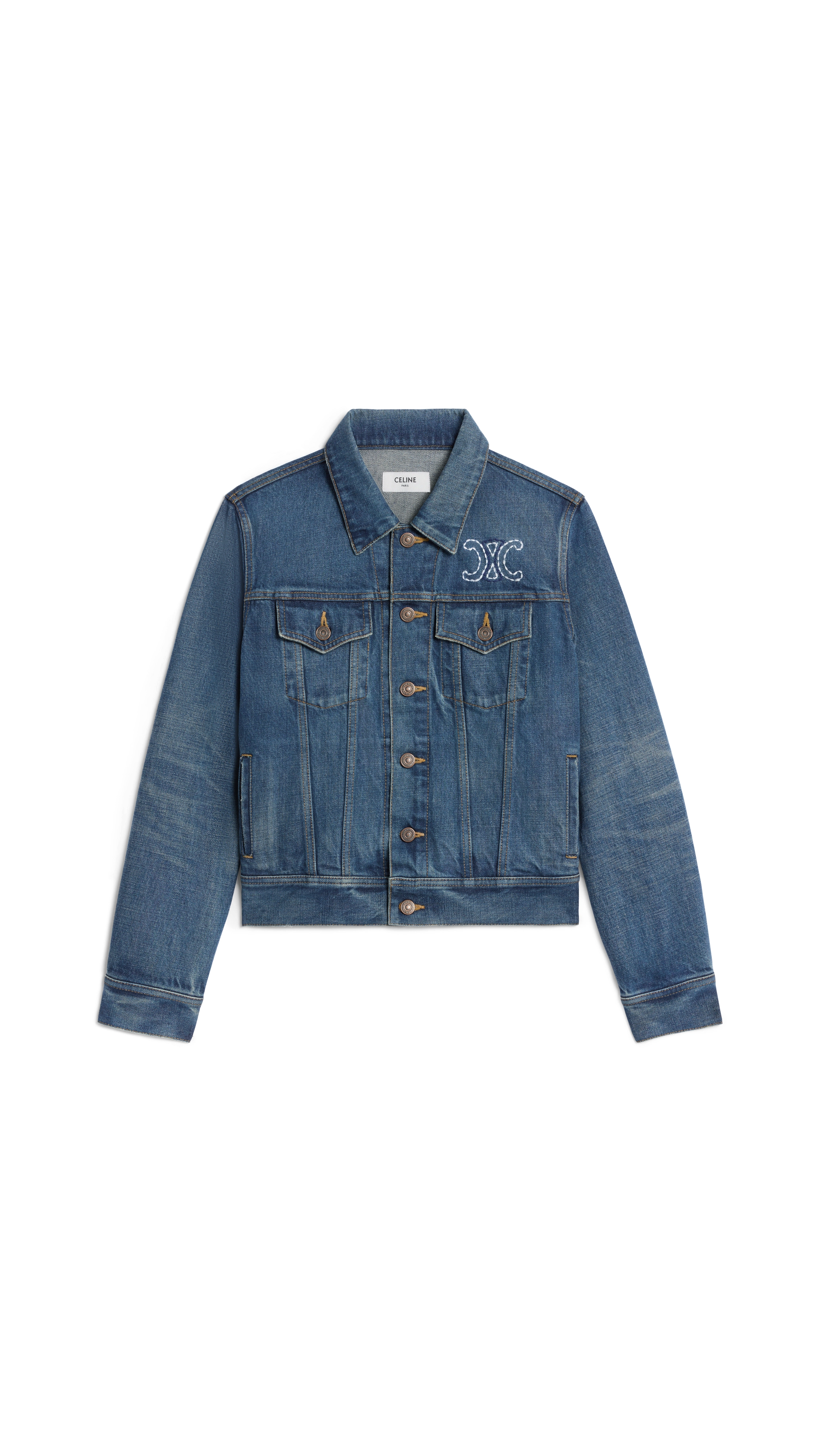 Trucker Jacket in Denim - Dark Union Wash