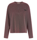 Jacquard jersey T-shirt