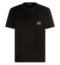 Cotton T-shirt with branded tag