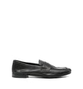 Leather loafers