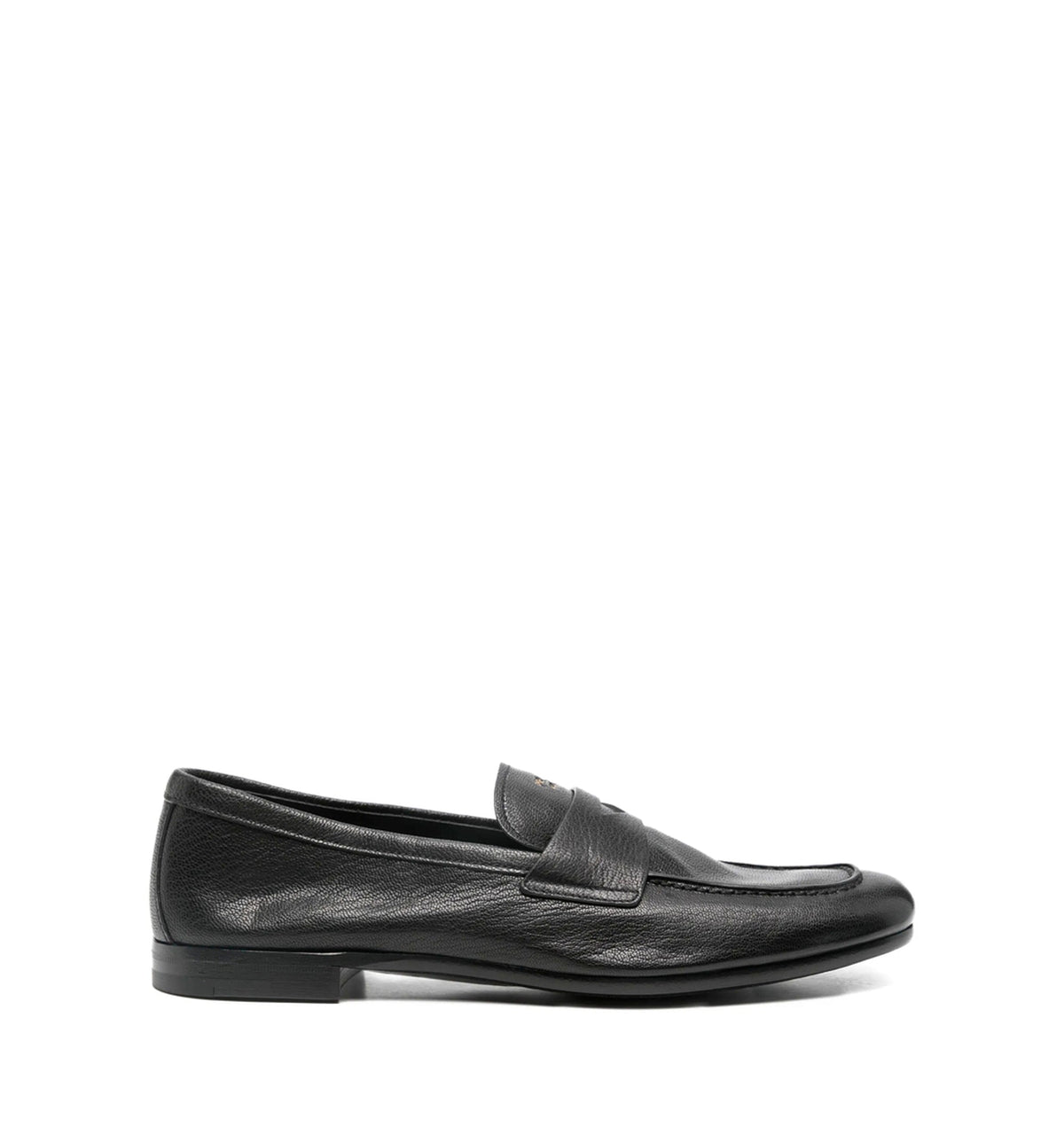 Leather loafers