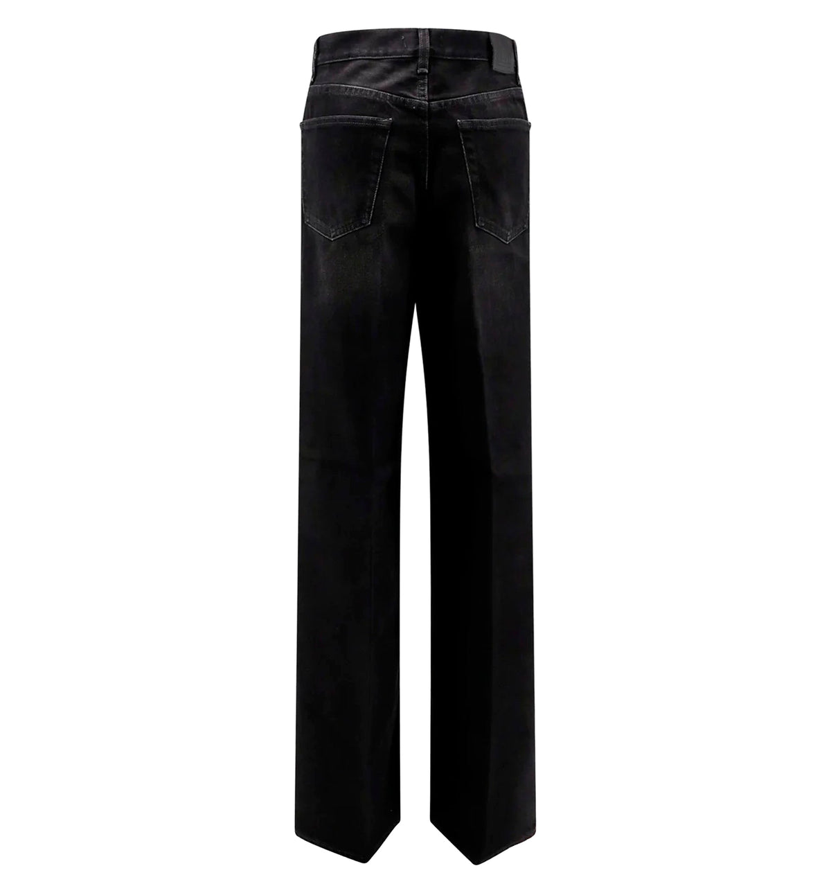 Black denim jeans