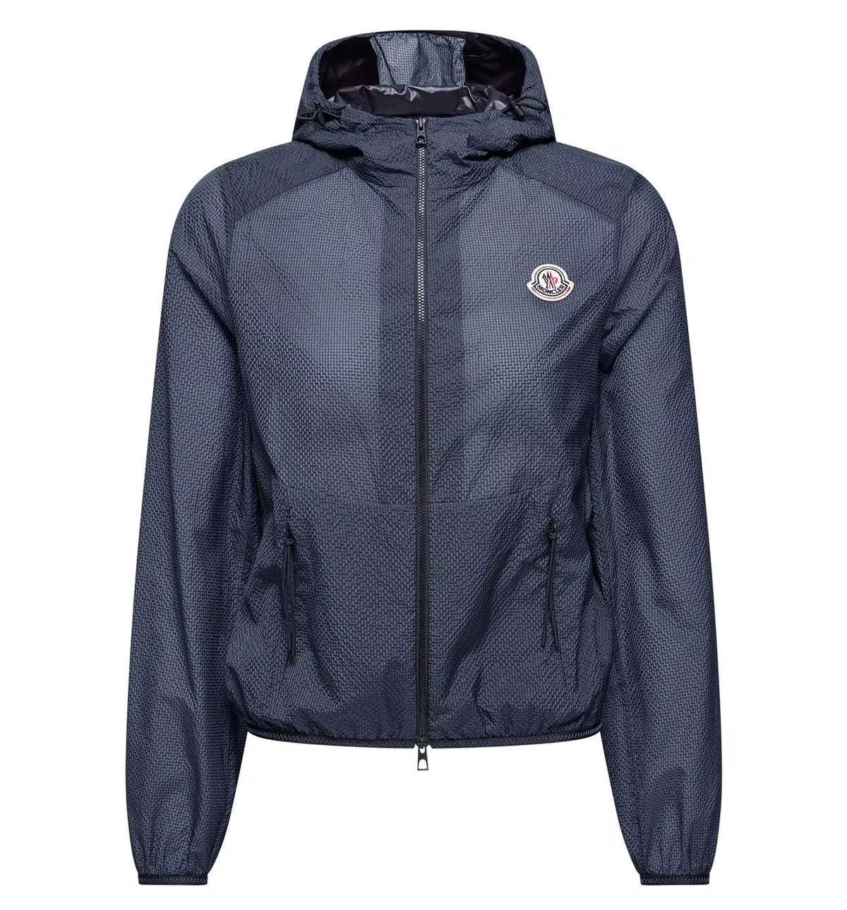 Edasic Seersucker Hooded Jacket