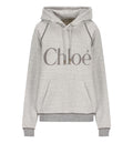Oversized Logo Hoodie In A Cotton Fleece Mix