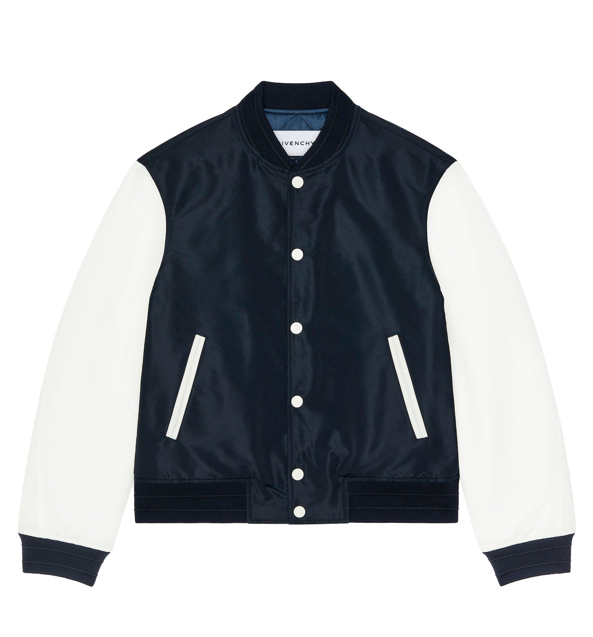 Blouson in polyfaille with Givenchy Paris embroidery