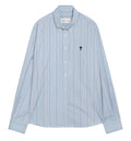 Contrasted Ami De Coeur Button Down Collar Classic Fit Shirt