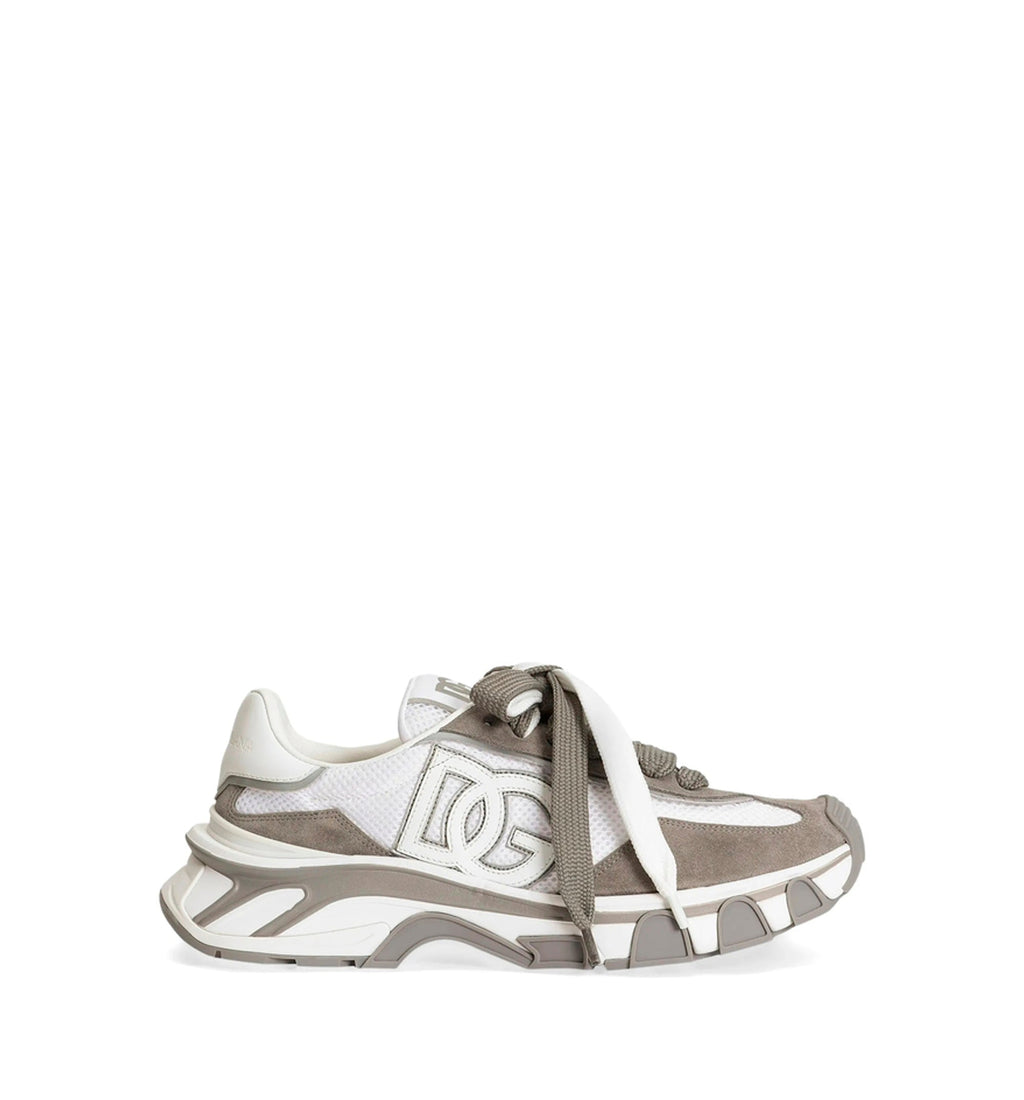 DG country road nylon and leather sneakers