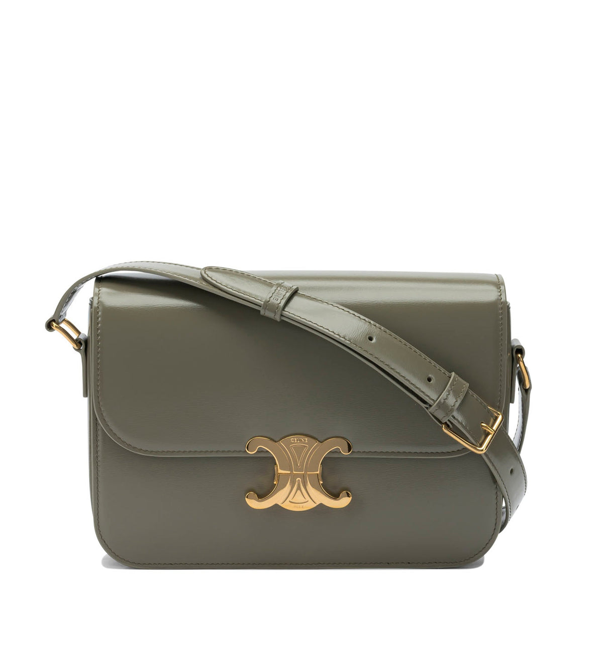 Classique Triomphe Bag In Shiny Calfskin