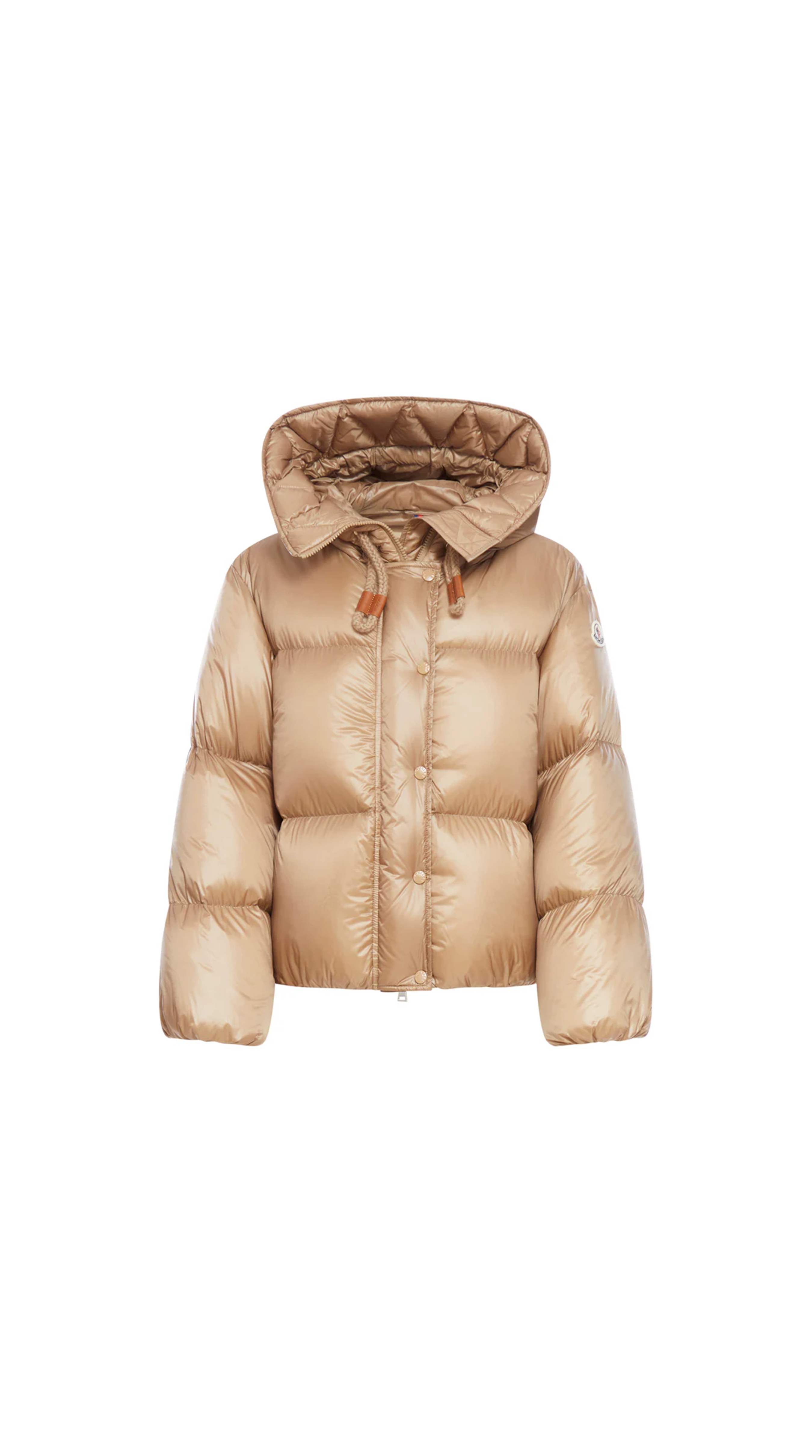 Borey Short Down Jacket - Camel Beige