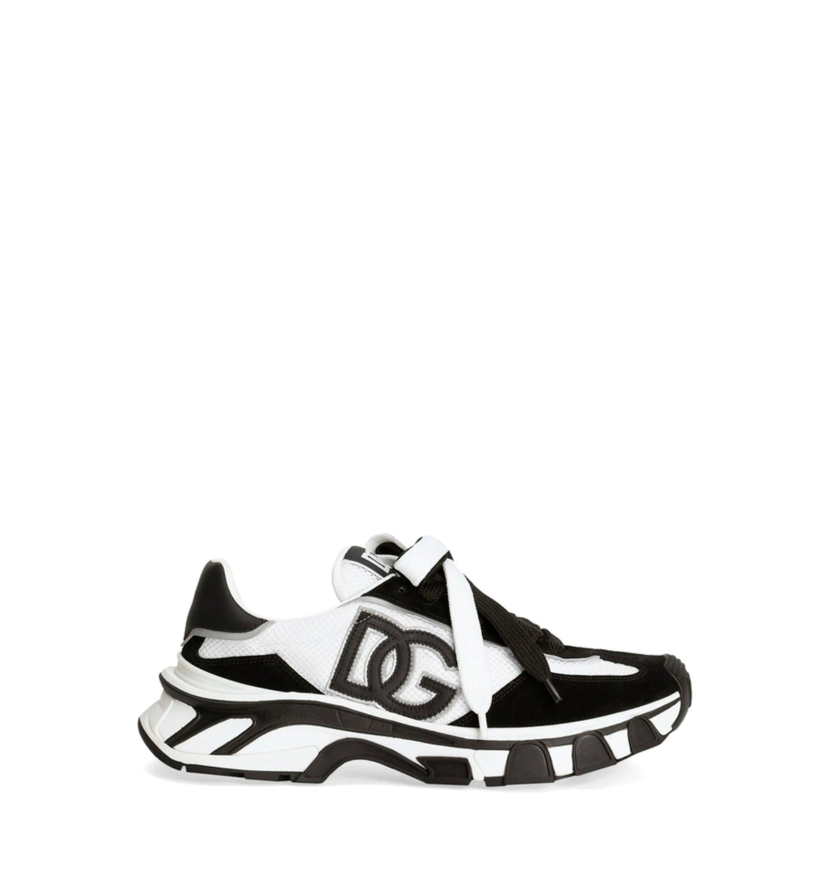 DG country road nylon and leather sneakers