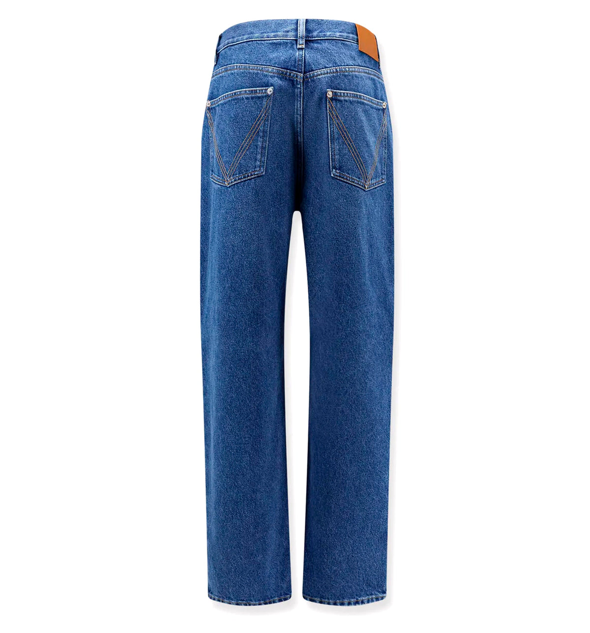 Medium Indigo Wide Leg Jeans