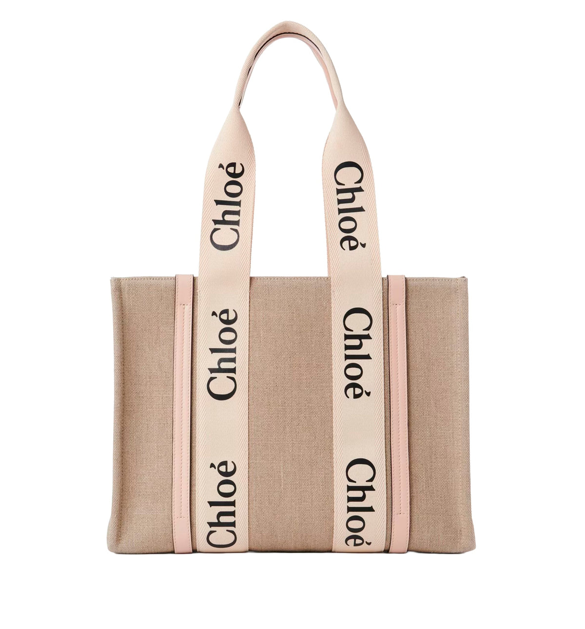 Woody tote bag in linen