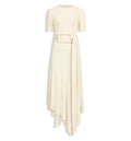 Belted Jersey Dress