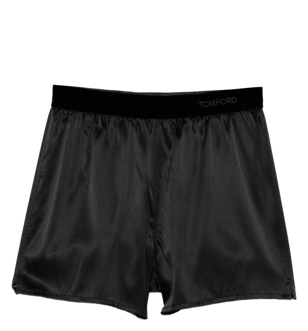 Silk pajama shorts