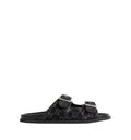 Men's slide sandal with buckles