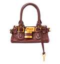 Small Paddington bag in grained leather