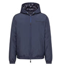 Berguns Reversible Hooded Down Bomber Jacket