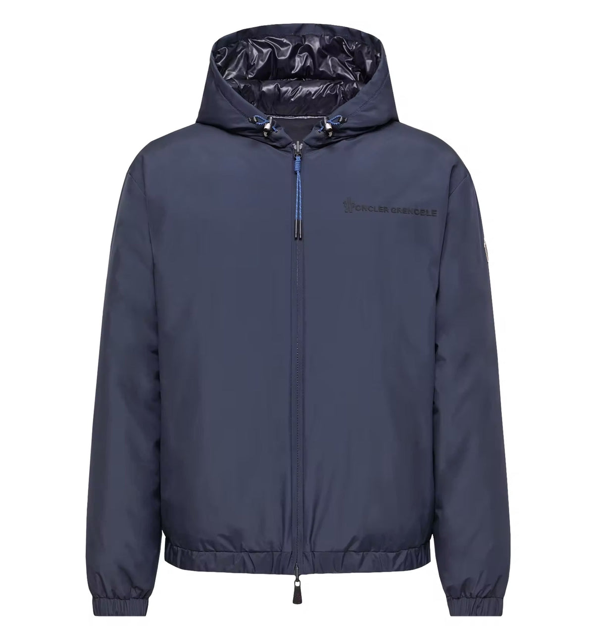 Berguns Reversible Hooded Down Bomber Jacket