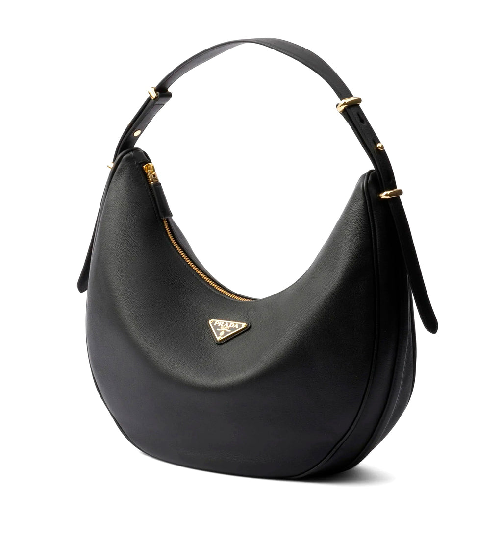 Large Logo-plaque Leather Shoulder Bag