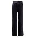 Faded Black Straight Leg Jeans