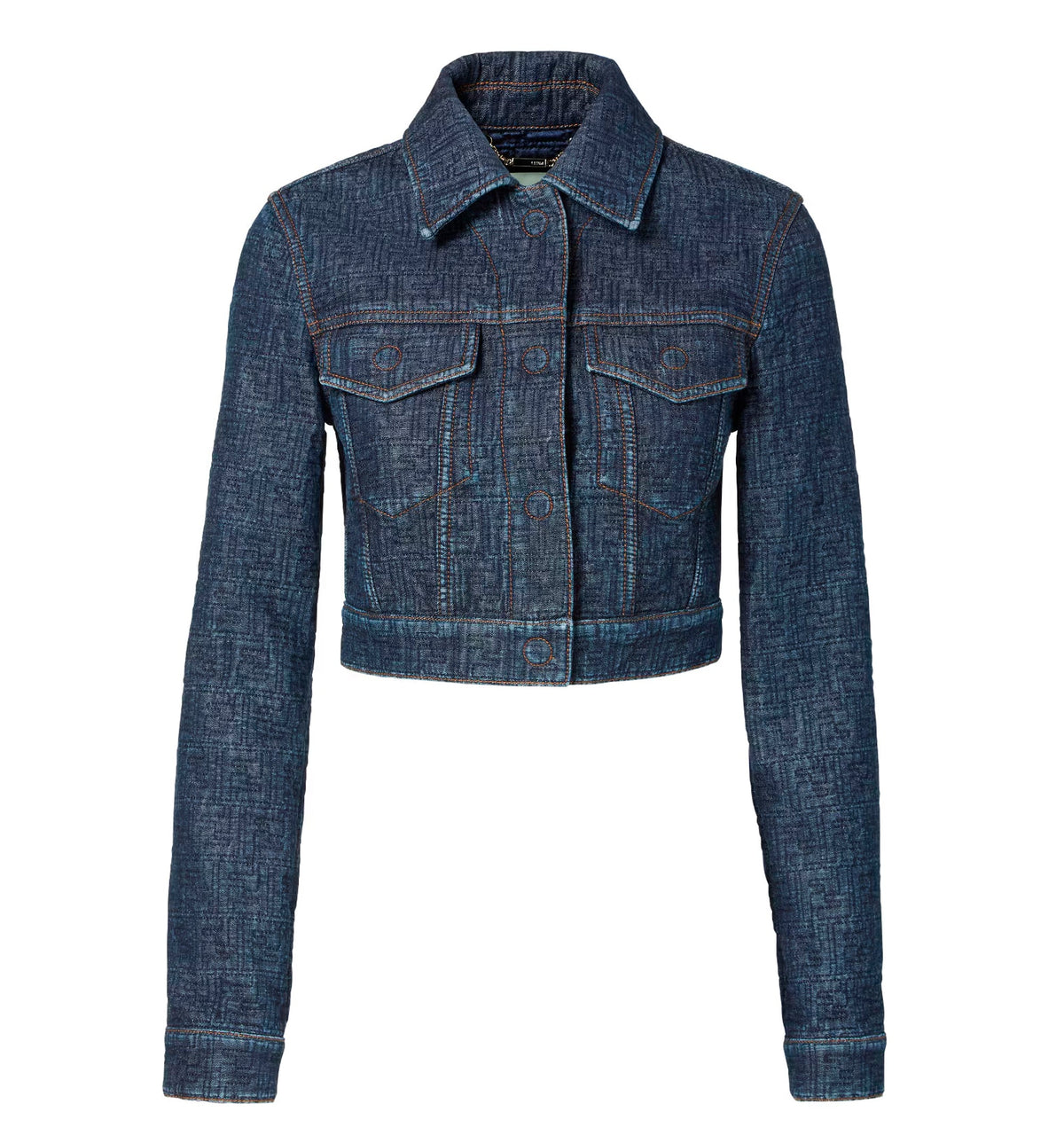 Dark blue FF denim jacket