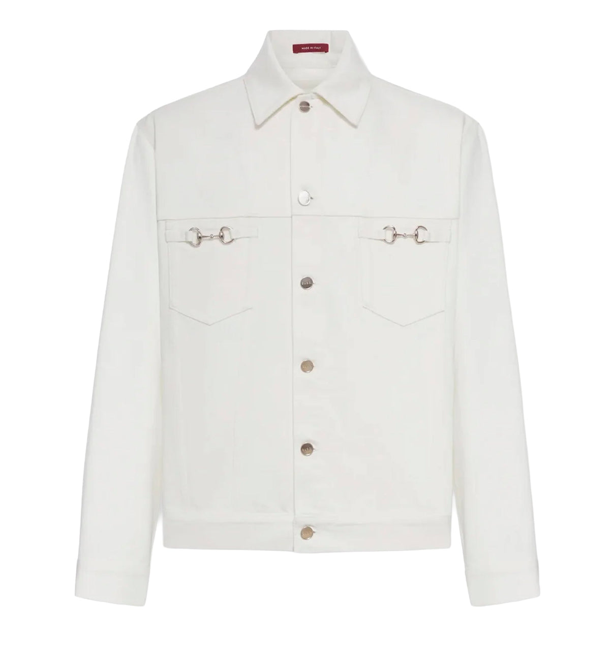 White denim jacket