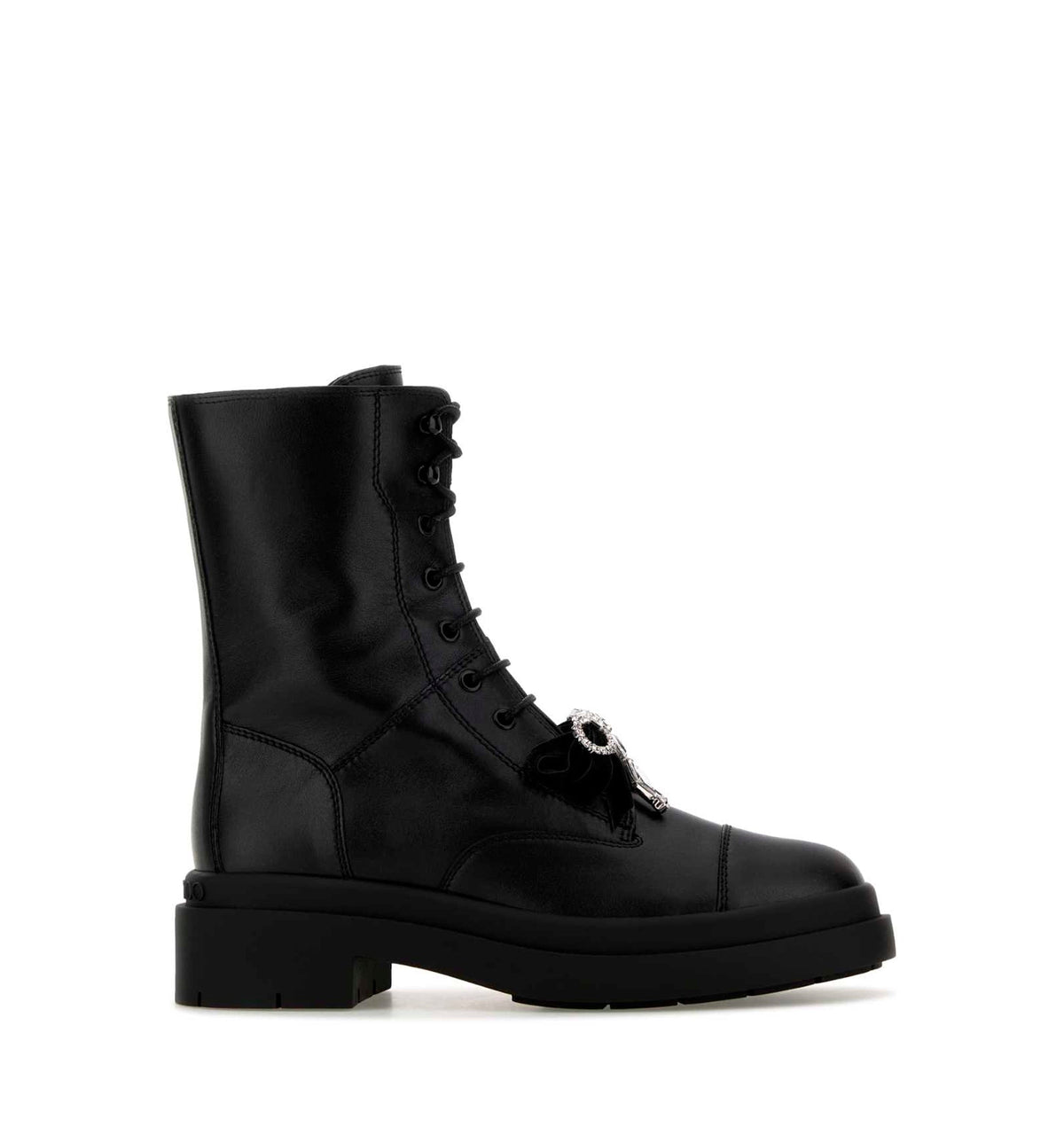 Black leather Averi boots