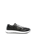 Prax 01 Re-Nylon and brushed leather sneakers