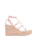 Rockstud platform sandals
