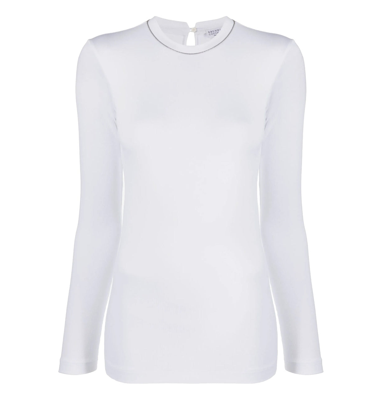 Monili bead-embellished top