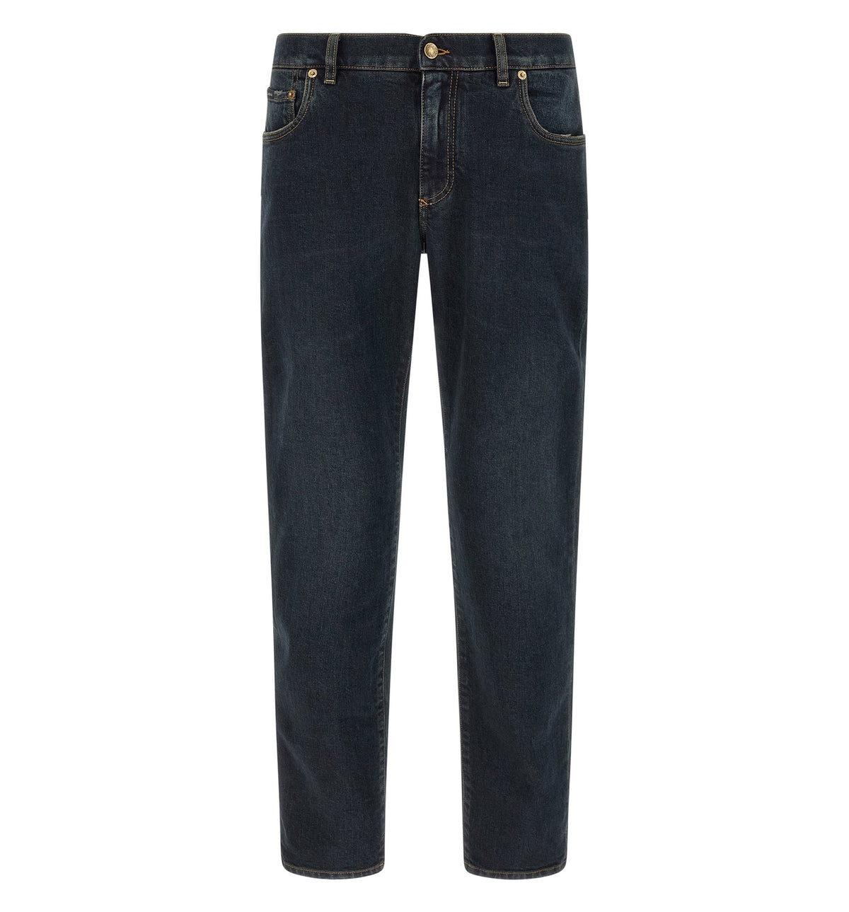 Logo plaque jeans