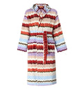 Eva hooded cotton terry bathrobe