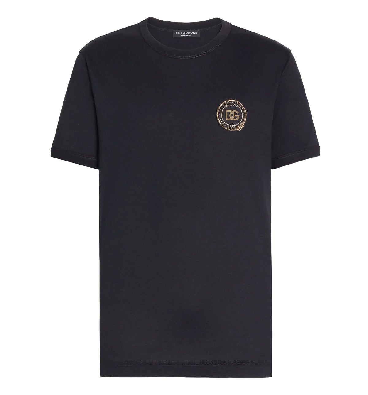 Cotton t-shirt with patch