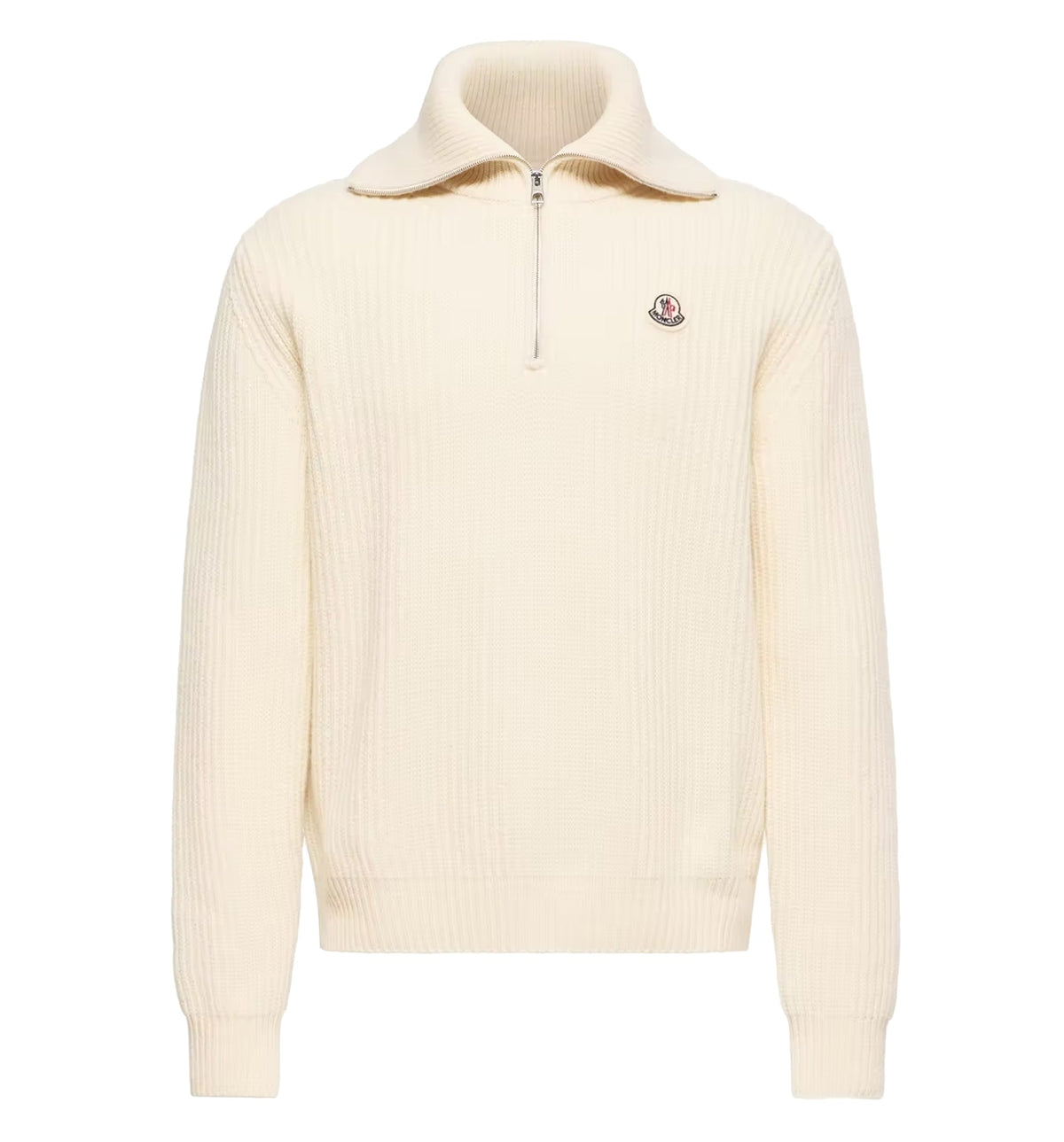 Logo Rib Wool Turtleneck