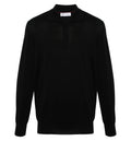 Long-sleeve polo shirt