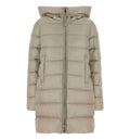 Suyenne Hooded Mid-Length Down Jacket