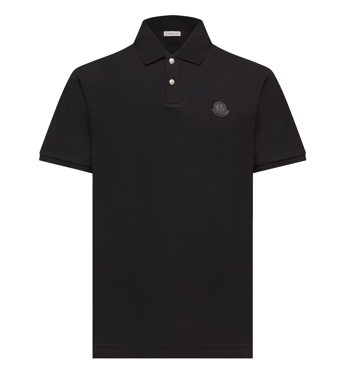Logo Patch Cotton Piquet Polo Shirt