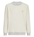 Cotton French terry sweatshirt with embroidery