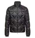 Asurel Geometric Quilted Short Down Jacket