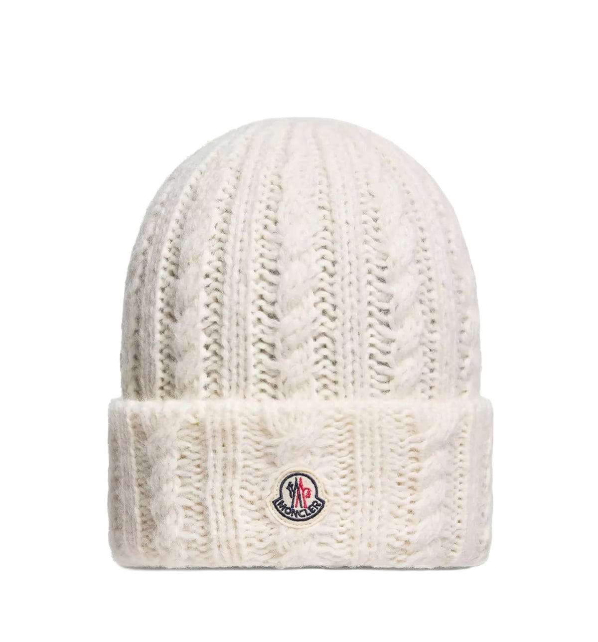 Cable Knit Wool Blend Beanie