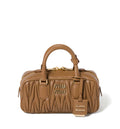 Arcadie matelassé nappa leather bag