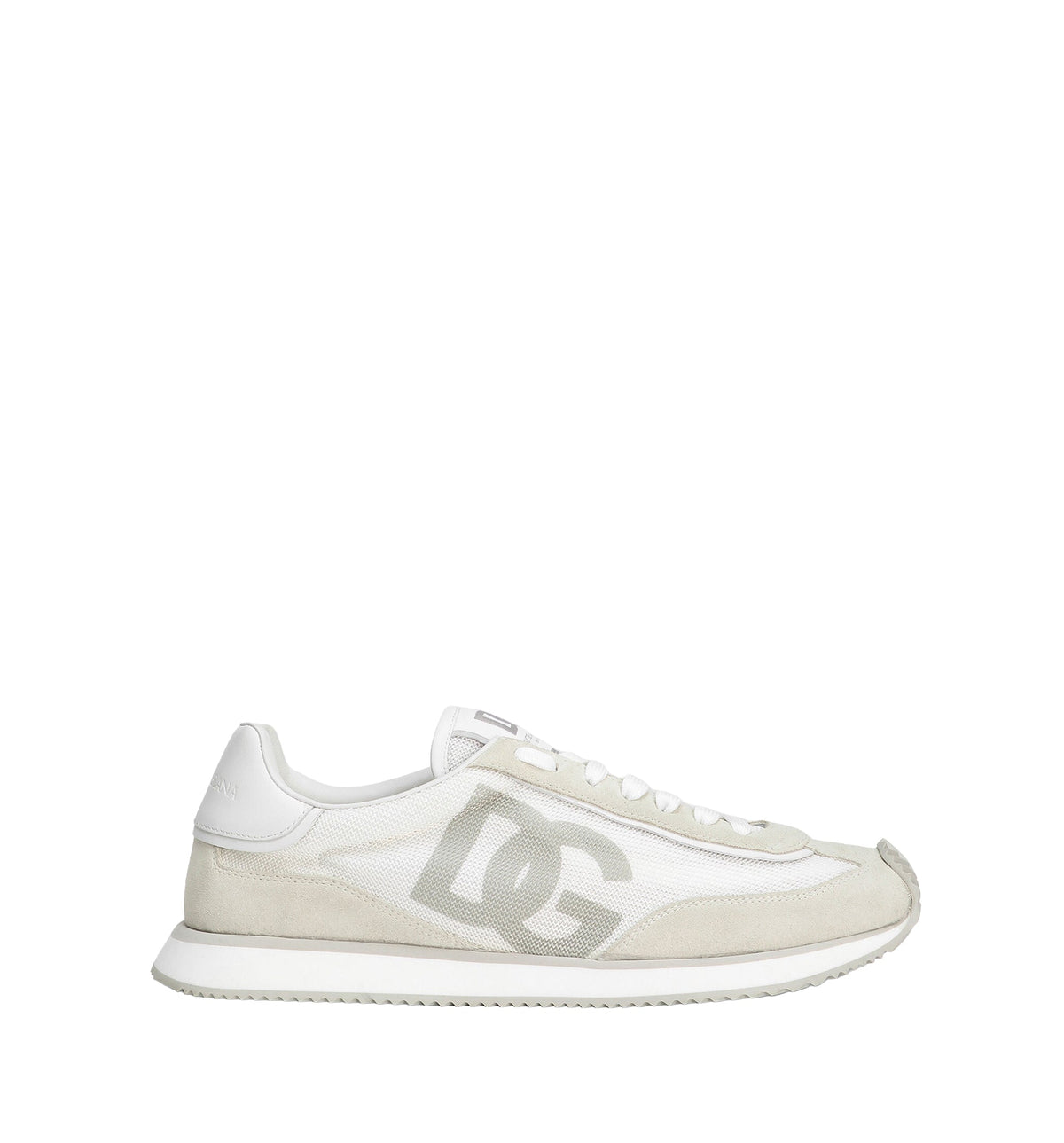 Mixed-material DG CUSHION sneakers