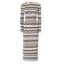 Zigzag-knit Dress