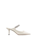 Bing 65 Patent Leather Mules with Crystal Strap