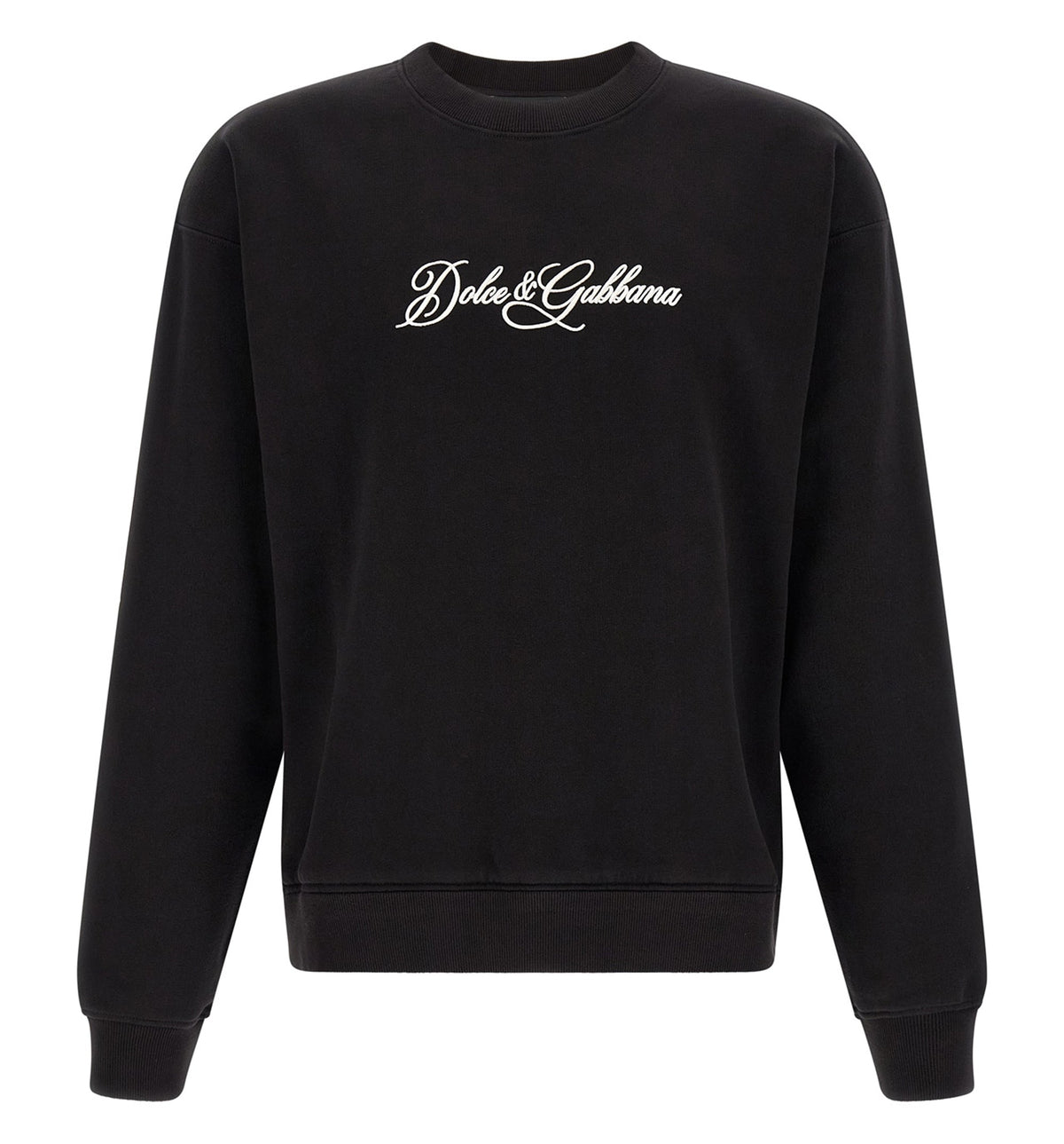Logo embroidery sweatshirt
