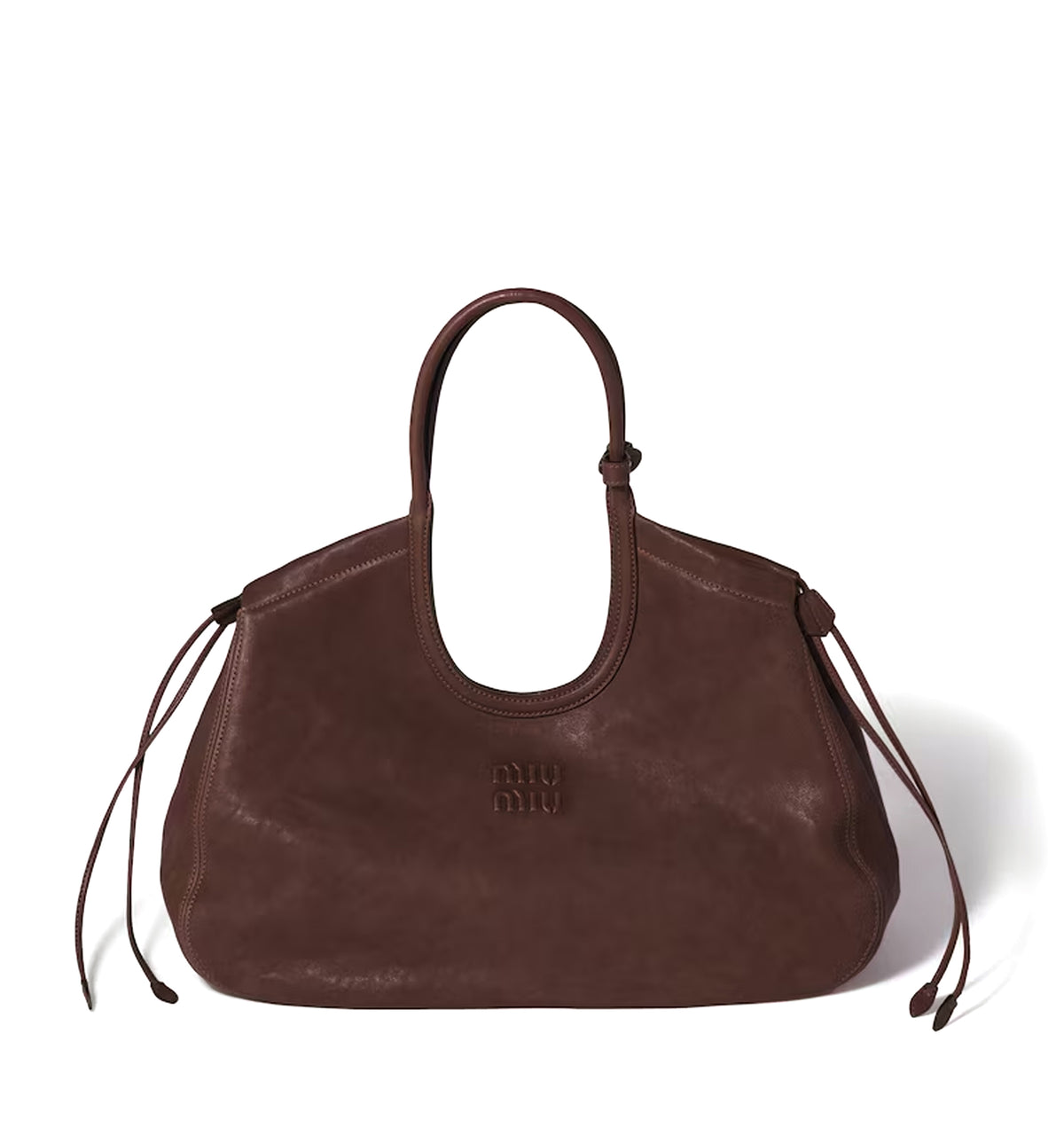 Ivy nappa leather shopping bag