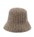Sequin-embellished ribbed-knit bucket hat