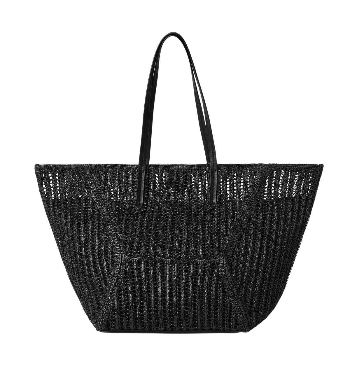 BC Duo raffia tote bag